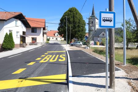 GORENJE OTAVE  ZAKLJUČNA DELA PRI OBNOVI CESTE 02 FOTO LJUBO VUKELIČ